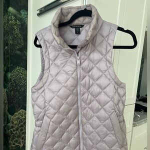 Athleta Quilted Vest in Soft Lavender